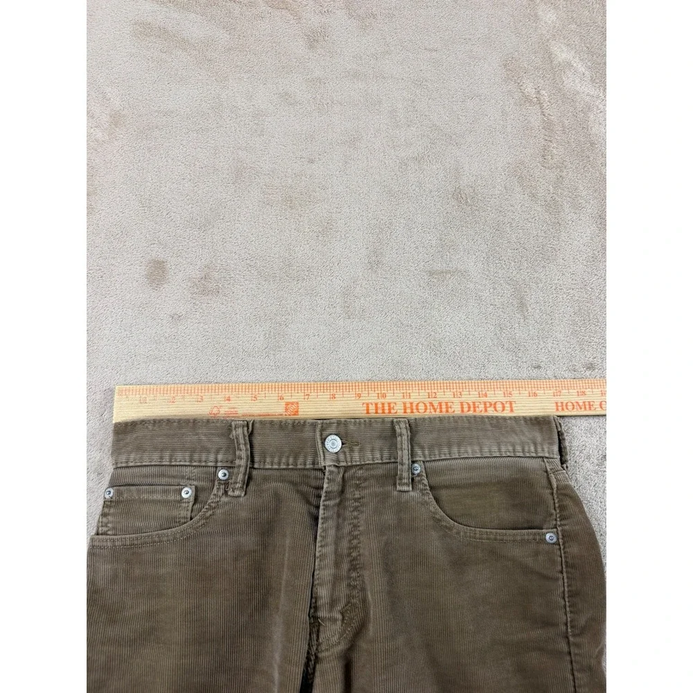 Levi's 514 Corduroy Pants Men's Size 30(34)x32‎ Brown good